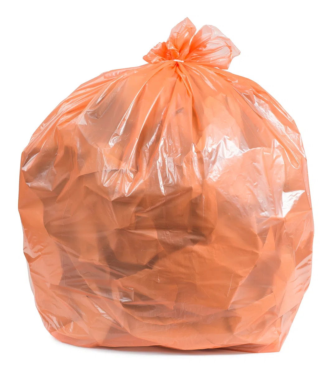 Plasticplace Müllbeutel, 101,6 x 116,8 cm, Orange, 101,6 x 116,8 cm, 100 Stück